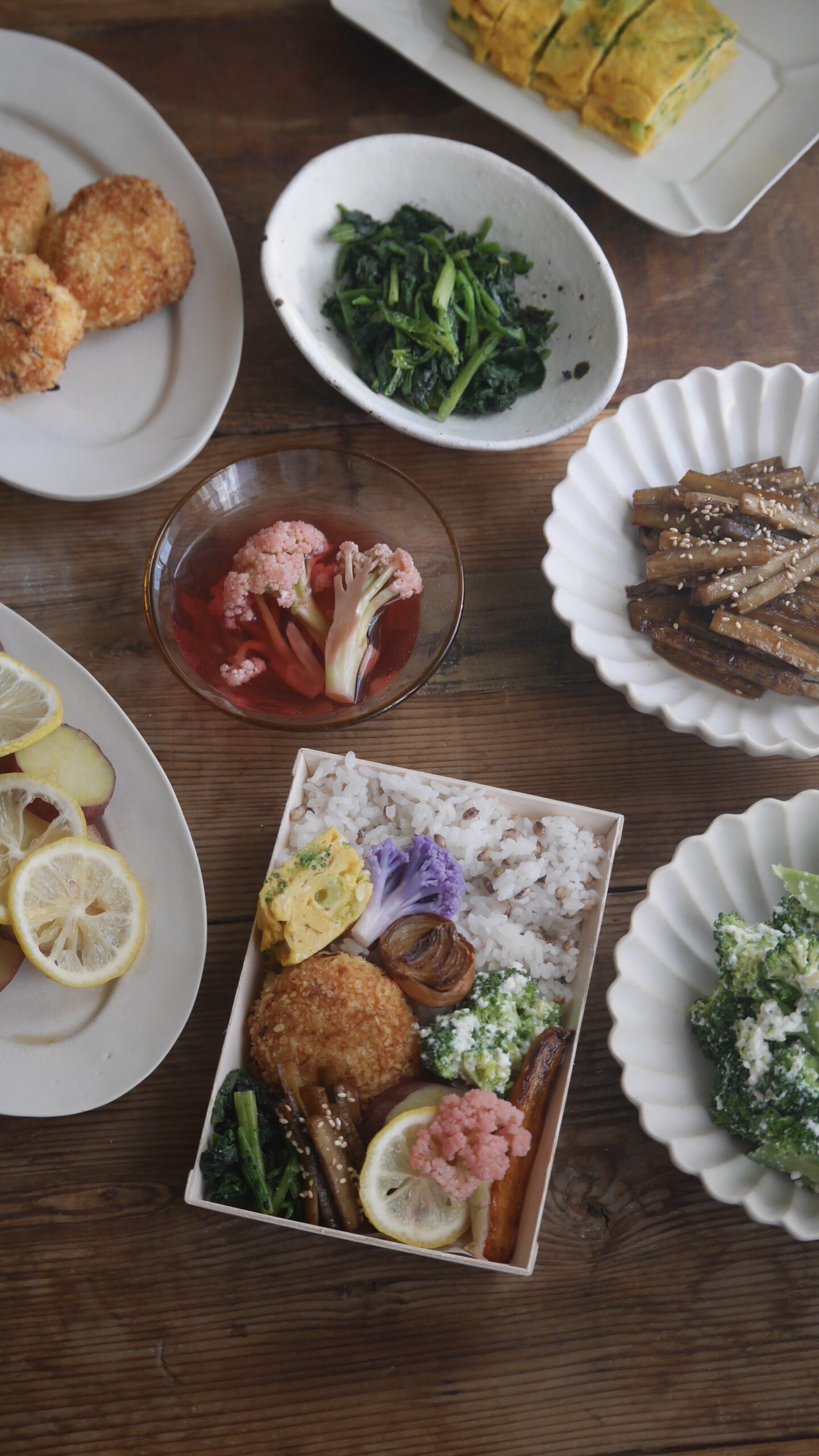 ３月レッスン「華やかでかわいい野菜たっぷり発酵弁当」